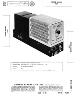 Fisher 100-TUBE - Service Manual